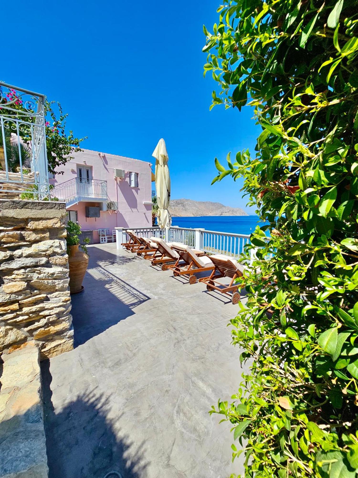 Niriides Hotel Apartments Simi Exterior foto